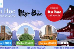 Tuyển sinh du học Nhật Bản kỳ tháng 7 và 10 năm 2017